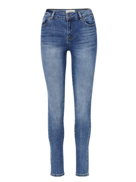 KOROSHI Jeans denim albastru