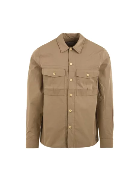 Koszula Paul Smith casual beżowa