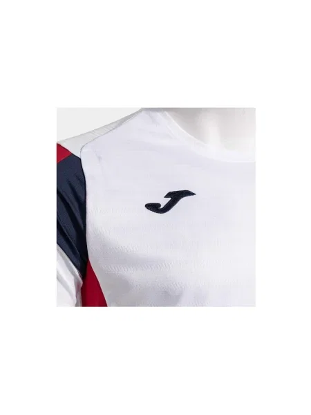 Tričko Joma Montreal white/red bílé