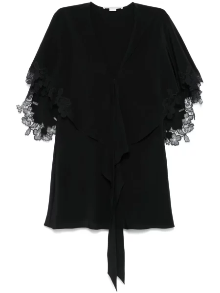 Bluză Stella Mccartney din dantelă negru