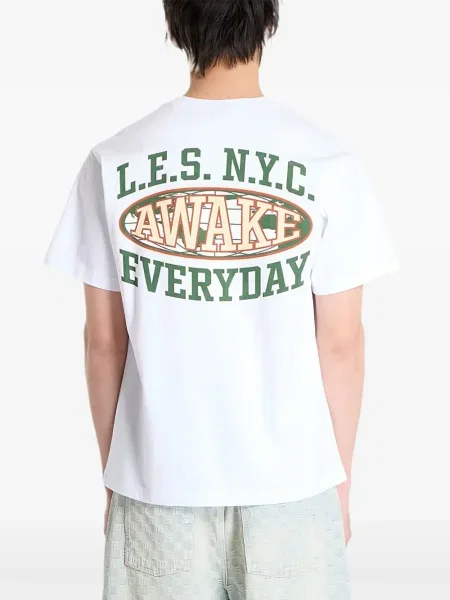 Tricou Awake Ny alb
