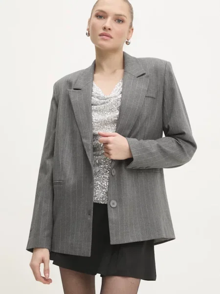 Answear Lab sacou un singur rand de modelator gri