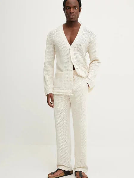 OAS spodnie proste beżowy