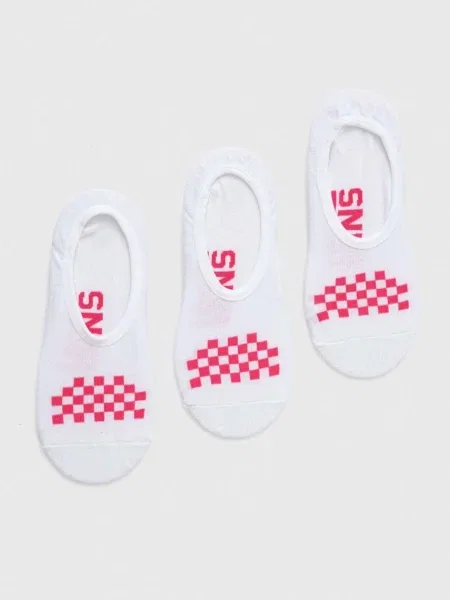 Чорапи Vans 3 броя бяло