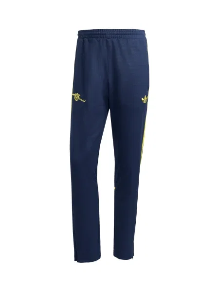 ADIDAS PERFORMANCE Pantaloni sport bleumarin galben