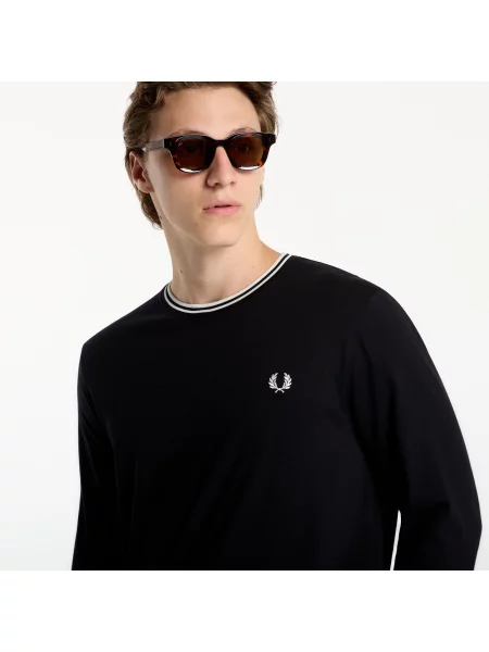 Tričko Fred Perry čierna