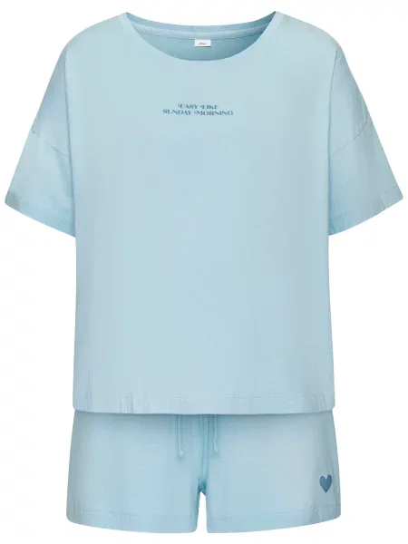 S.Oliver Pantaloni scurți bleumarin / deschis albastru