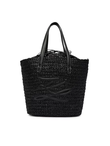 Karl Lagerfeld Torba za na plažo črna
