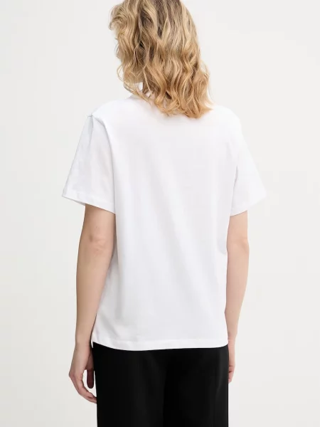 Karl Lagerfeld t-shirt basic biały