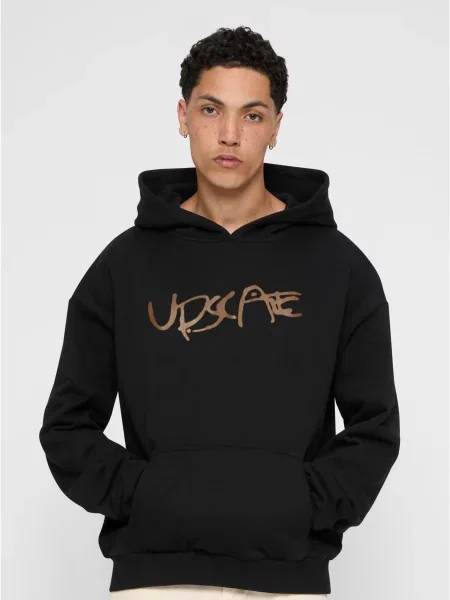 Majica s kapuljačom Mister Tee crna