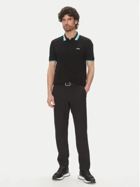 BOSS Polokošile Paddy Ap Heritage černá
