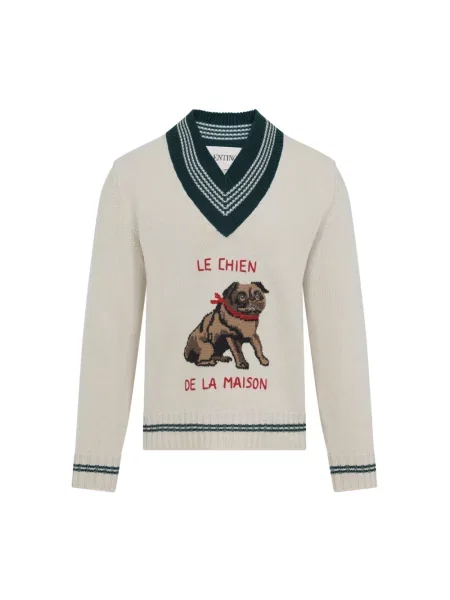 Sweter Valentino beżowy