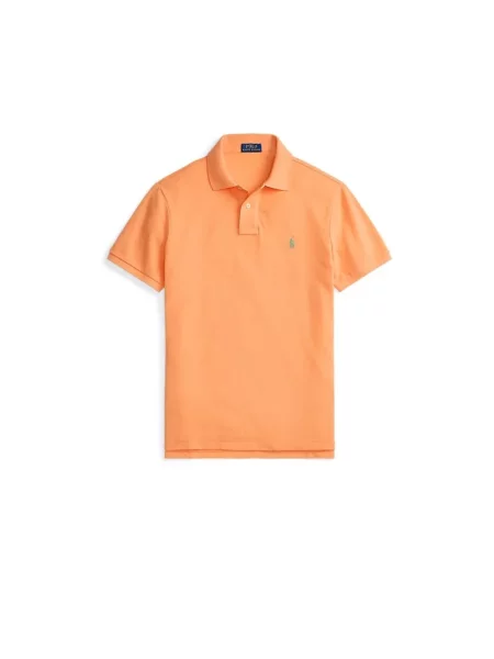 Koszulka polo Polo Ralph Lauren pomarańczowa