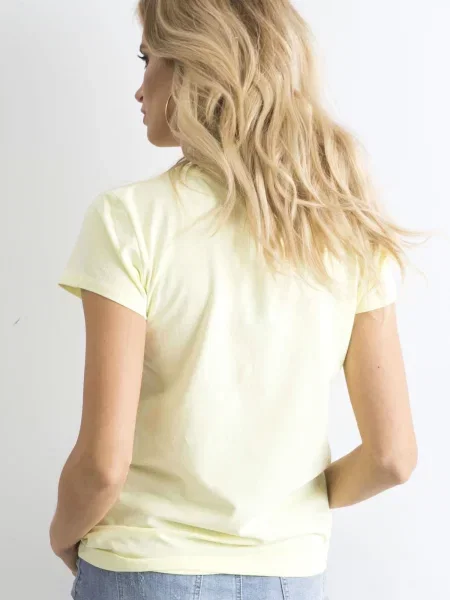 Majica Fashionhunters rumena