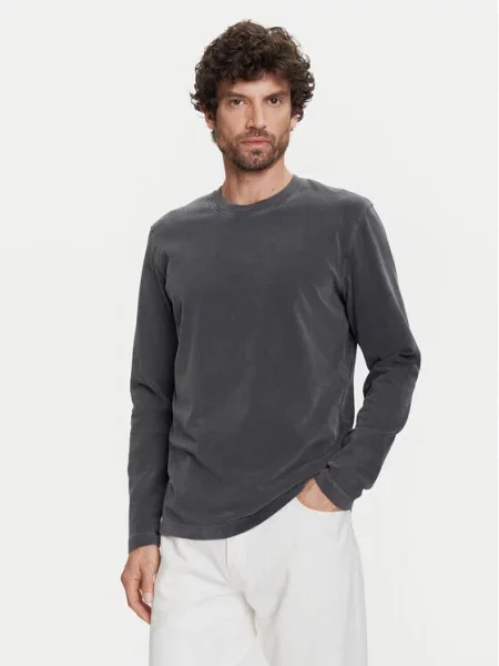 Marc O'Polo Majica z dolgimi rokavi siva