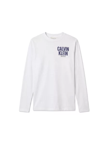 Calvin Klein Jeans Tricou albastru / negru alb