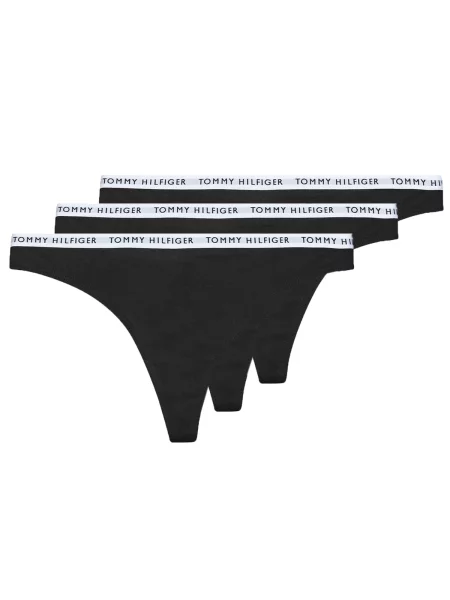 Tangice Tommy Hilfiger črna