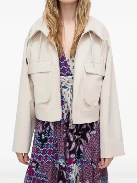 Geacă Tiger Of Sweden cu dungi de tigru alb