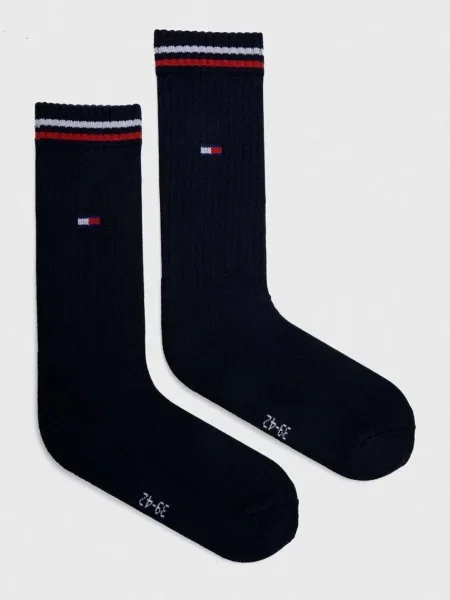 Ponožky Tommy Jeans tmavomodrá