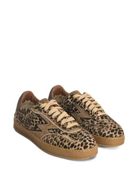 Sneakerși Moa Concept cu imagine cu model leopard maro