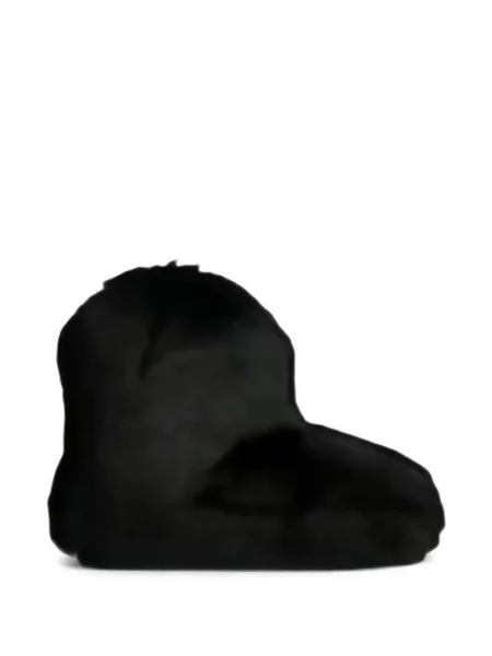 Cizme scurte Stand Studio cu blană negru