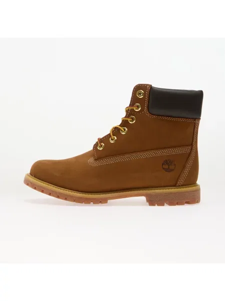 Impermeabil botine Timberland din dantelă maro
