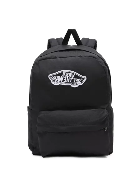 VANS Rucsac / alb negru