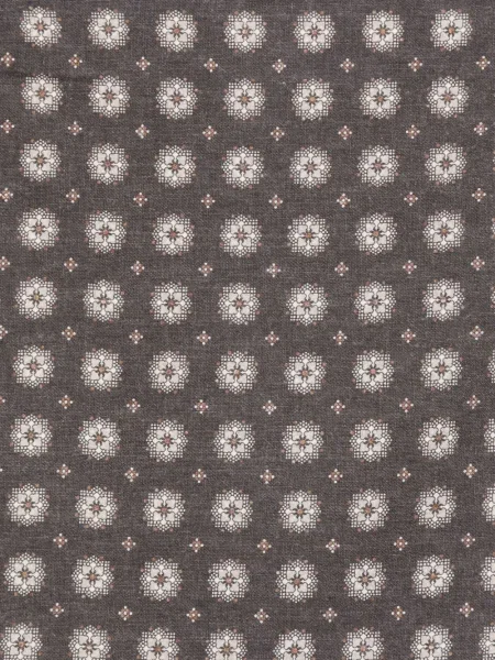 Fular Eleventy cu model floral cu imagine negru