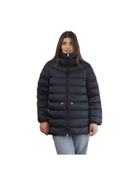 Kurtka puchowa Ciesse Piumini z wysokim kołnierzem czarna