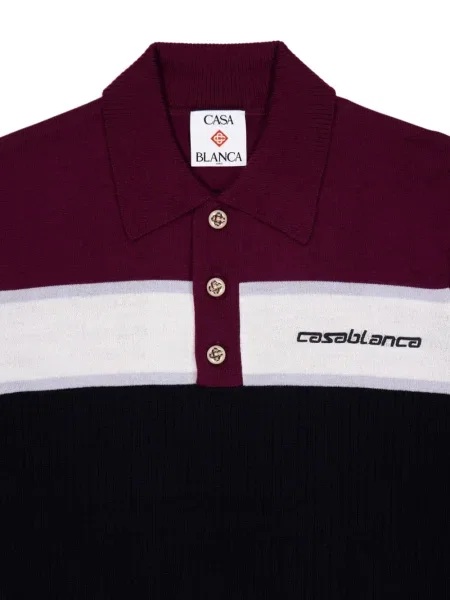 Polo Casablanca de lână negru