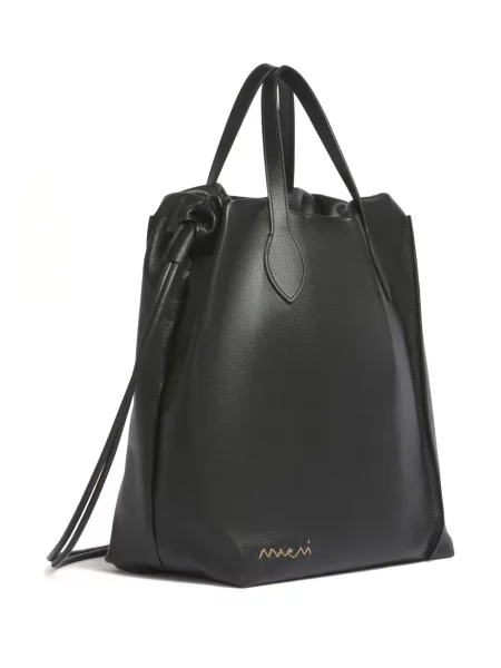 Rucsac Marni din piele negru