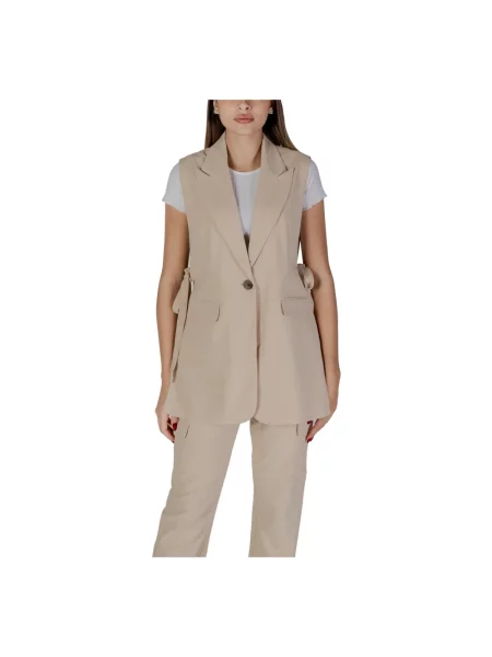 Kamizelka B.young elegancka biała