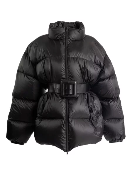 Cu centură geacă cu puf Balenciaga negru