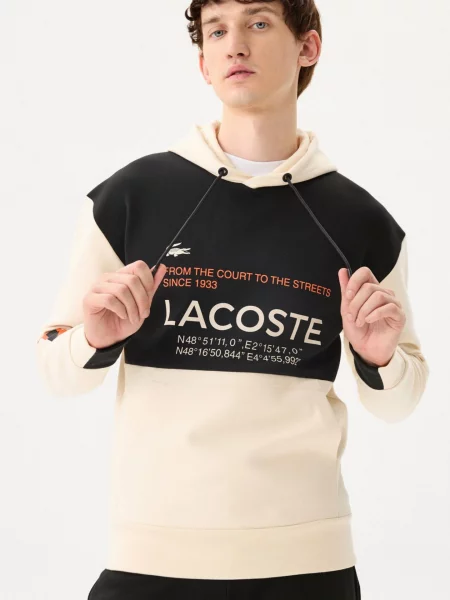 Толстовка Lacoste бежева