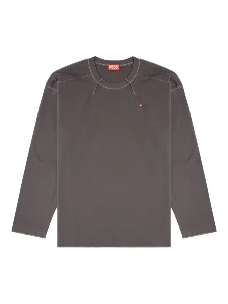 Tricou Diesel lung gri