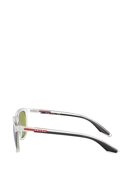 Ochelari de soare Prada Linea Rossa alb