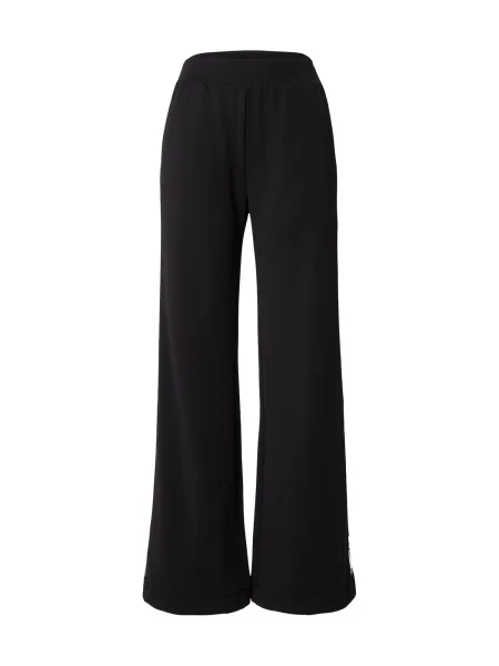 Emporio Armani Pantaloni trening Flared Fit negru