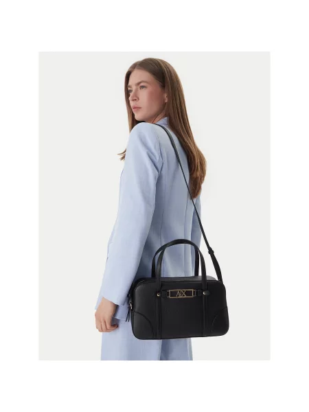 Geantă Armani Exchange negru