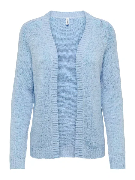 ONLY Geacă tricotată ONLGEENA deschis albastru