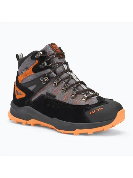 Férfi cipő BIG STAR black/orange fekete