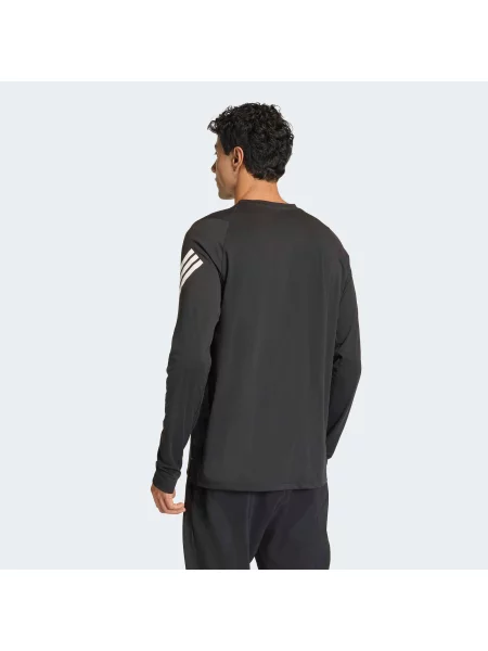 ADIDAS PERFORMANCE Tricou funcțional negru alb