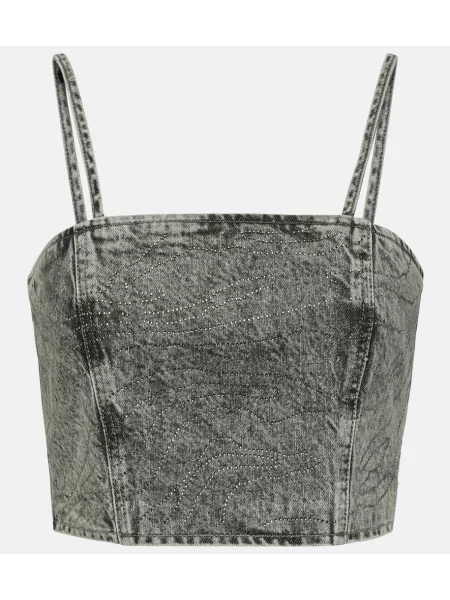 Cropp top Rotate gri