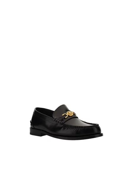 Półbuty Versace Medusa eleganckie czarne