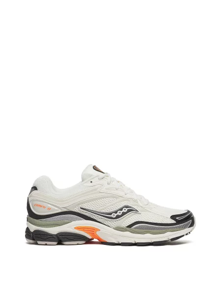 Синтетический кроссовки Saucony бежевые