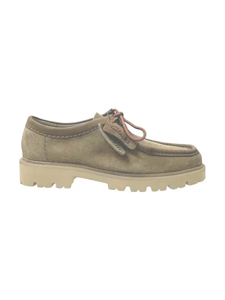 Mokasíny Clarks béžová