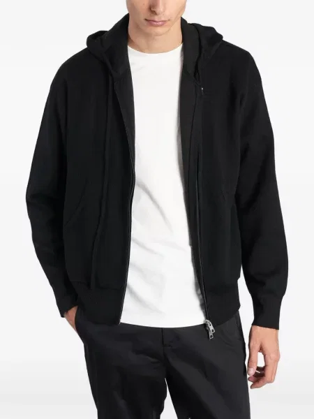 Hanorac cu glugă Low Brand negru