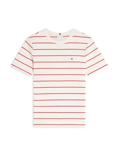 TOMMY HILFIGER Tricou CODY roșu alb