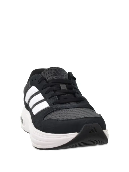 Șlapi Adidas Cloudfoam cu șireturi din dantelă cu perforații gri