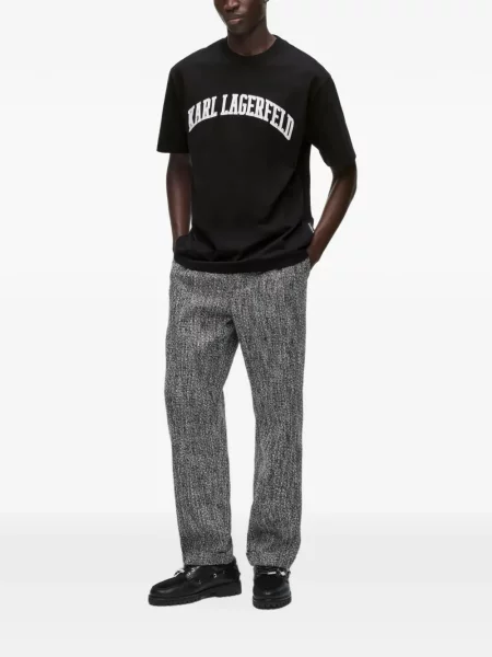 Tricou Karl Lagerfeld cu imagine negru