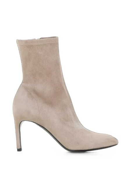 Botine Del Carlo din piele de căprioară